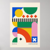 Bauhaus Tentoonstelling Poster (Voorkant)