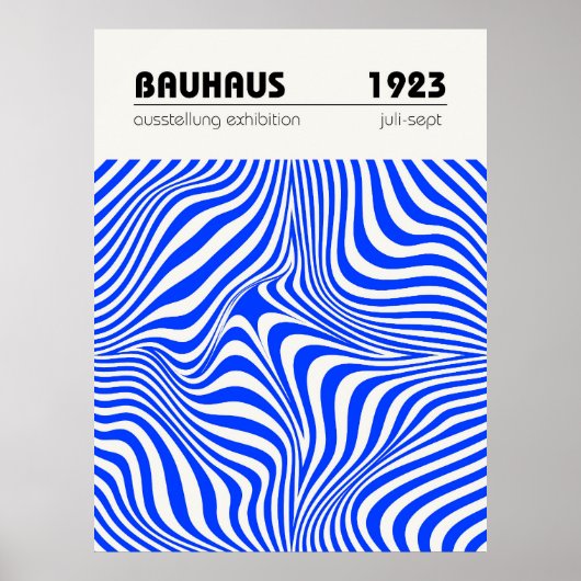 Bauhaus Tentoonstelling Poster 1923 (Voorkant)