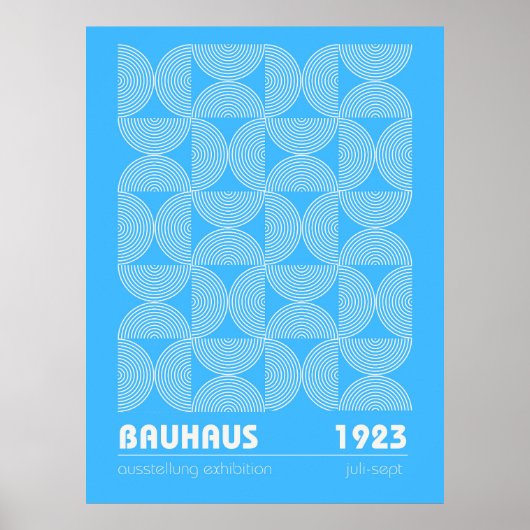 Bauhaus Tentoonstelling Poster 1923 (Voorkant)
