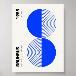 Bauhaus Tentoonstellingsposter 1923 Poster