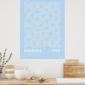 Bauhaus Tentoonstellingsposter 1923 Poster (Keuken)