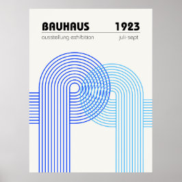 Bauhaus Tentoonstellingsposter 1923 Poster