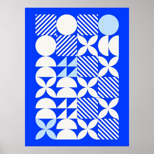 Bauhaus Tentoonstellingsposter 1923 Poster (Voorkant)