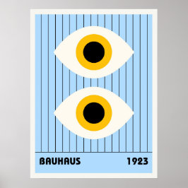 Bauhaus Tentoonstellingsposter 1923 Poster