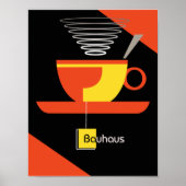 Bauhaus-theedrukdeco Poster (Voorkant)