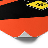 Bauhaus-theedrukdeco Poster (Hoek)