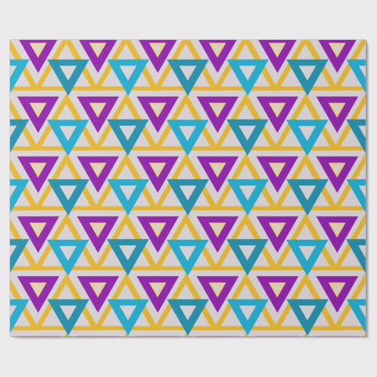 Bauhaus Triangle Mesh Cadeaupapier (Vlak)