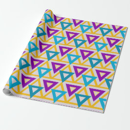 Bauhaus Triangle Mesh Cadeaupapier