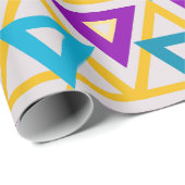 Bauhaus Triangle Mesh Cadeaupapier (Rol Hoek)