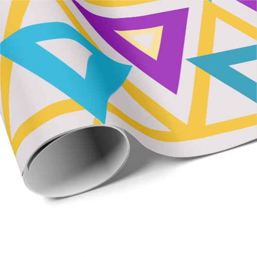 Bauhaus Triangle Mesh Cadeaupapier (Rol Hoek)