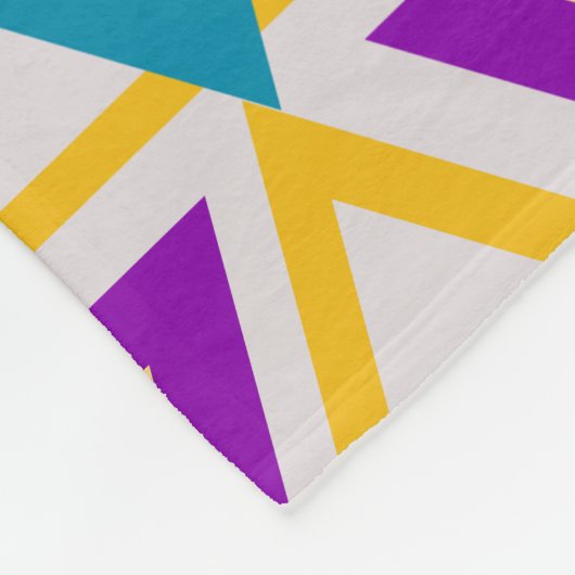 Bauhaus Triangle Mesh Fleece Deken (Hoek)