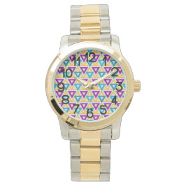 Bauhaus Triangle Mesh Horloge