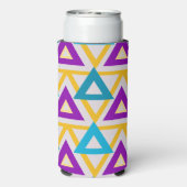 Bauhaus Triangle Mesh Seltzer Blikjeskoeler (Seltzer Achterkant)