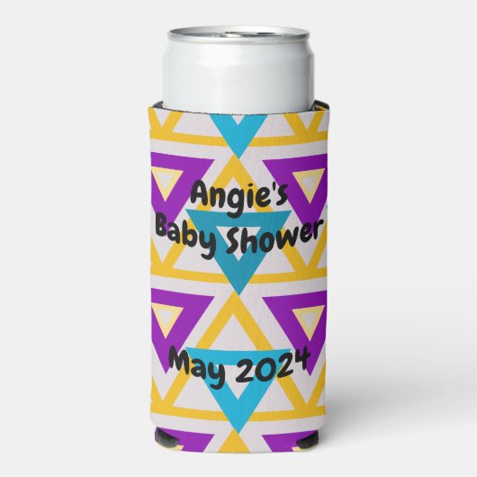 Bauhaus Triangle Mesh Seltzer Blikjeskoeler (Seltzer Voorkant)