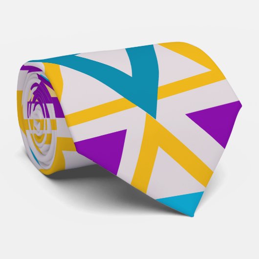 Bauhaus Triangle Mesh Stropdas (Opgerold)