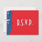 Bauhaus Tuxedo - RB (Kaart) RSVP Kaartje (Achterkant)