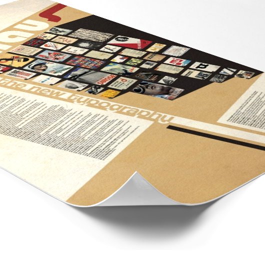 Bauhaus Typeface Poster (Hoek)