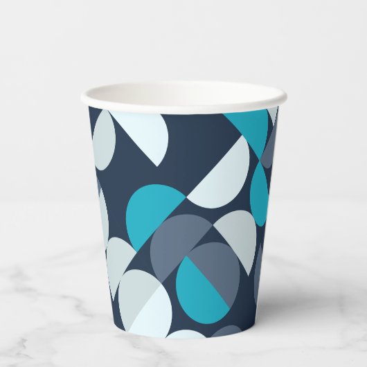 Bauhaus Vector Papieren Bekers (Achterkant)