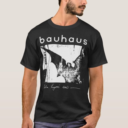 Bauhaus - Vleermuisvleugels - De dode witte vin va T-shirt (Voorkant)