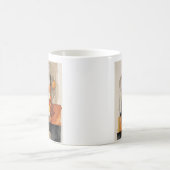 Bauhaus waterverf abstracte mok (Center)