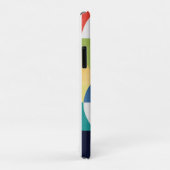 Bauhaus Waterverf - Geometrische groene telefoonho Case-Mate iPhone Case (Achterkant/rechts)