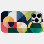 Bauhaus Waterverf - Geometrische groene telefoonho Case-Mate iPhone Case (Achterkant (horizontaal))