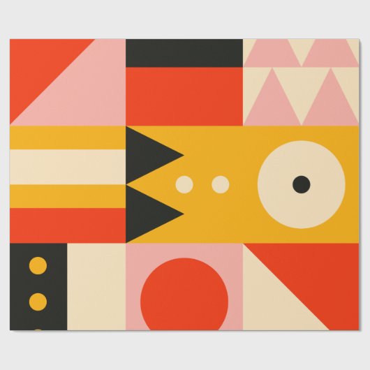 Bauhaus Wrap Cadeaupapier (Vlak)