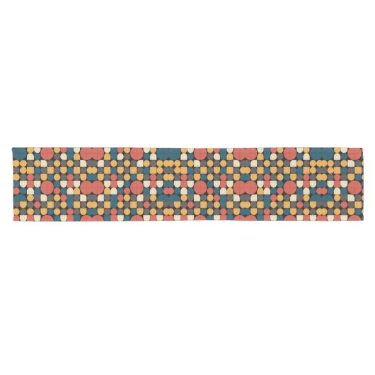 Bauhaus Zuivere Geometrie Harmonie Korte Tafelloper (Horizontaal)