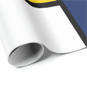 Bauhauspatroon abstracte geometrische kunst schild cadeaupapier (Rol Hoek)