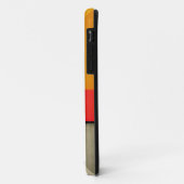 Bauhausstijl geïllustreerd Case-Mate iPhone case (Achterkant/links)