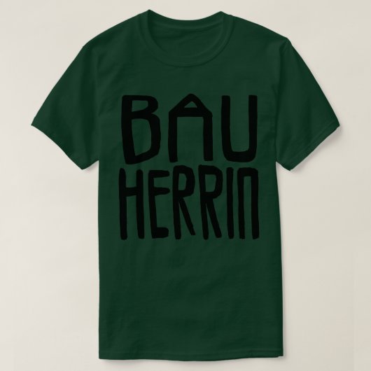 Bauherrin Bau Herrin T-shirt (Design voorkant)
