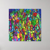 Baum abstrakt canvas afdruk (Voorkant)