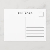 Baum in Sonnenstrahlen Briefkaart (Achterkant)