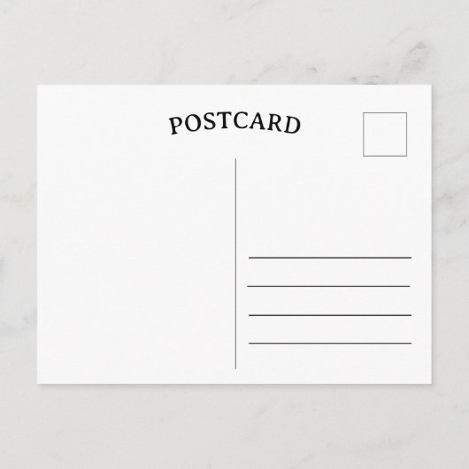 Baum in Sonnenstrahlen Briefkaart (Achterkant)