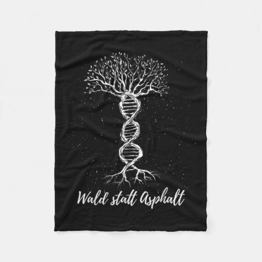 Baum Milieubescherming, Klimaatbescherming, Fleece Deken (Voorkant)