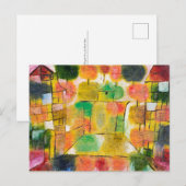 Baum und Architektur-Rhythmen - Paul Klee Briefkaart (Voorkant / Achterkant)