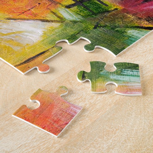 Baum und Architektur-Rhythmen - Paul Klee - Legpuzzel (Zijkant)