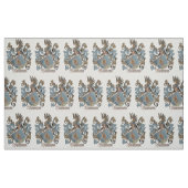 Baumann Family Crest Patterned Fabric Stof (Fat Quarter)