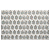 Baumann Family Crest Patterned Fabric Stof (Yard (91,4 cm))