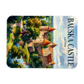 Bauska Kasteel Letland Magneet (Horizontaal)