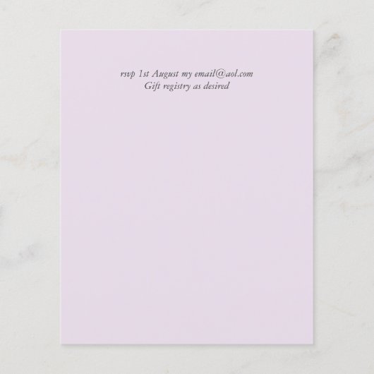 Baustismo Invitation Eucalyptus Greenery BUDGET (Achterkant)