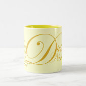 "Bautismo", Communion, Confirmation's Mok-Costomiz Tweekleurige Koffiemok (Center)