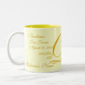 "Bautismo", Communion, Confirmation's Mok-Costomiz Tweekleurige Koffiemok (Links)