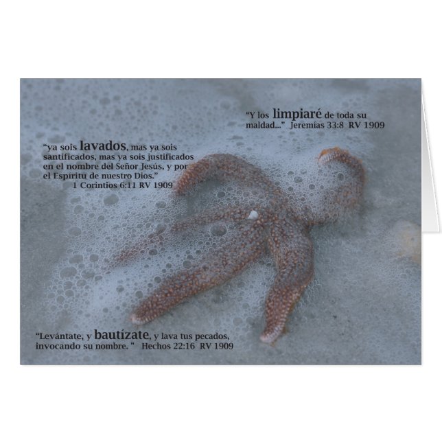 Bautizmo (Carta) (Voorkant Horizontaal)