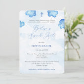 Bautizo 2ndo Añito, Baptism 2e verjaardag Kaart (Staand voorkant)