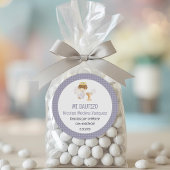 Bautizo Boy Angel Schattigee doop doopgunsten Ronde Sticker