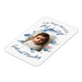 Bautizo con foto Spaanse Waterverf Magneet (Linkerzijde)