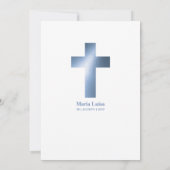 Bautizo doop Spaanse taal Faux GOLD Kaart (Achterkant)