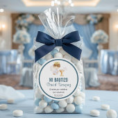 Bautizo in het Spaans Schattige doopfeest gunsten Ronde Sticker