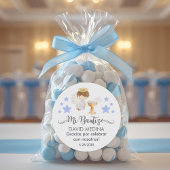 Bautizo in het Spaans Schattige doopfeest gunsten Ronde Sticker